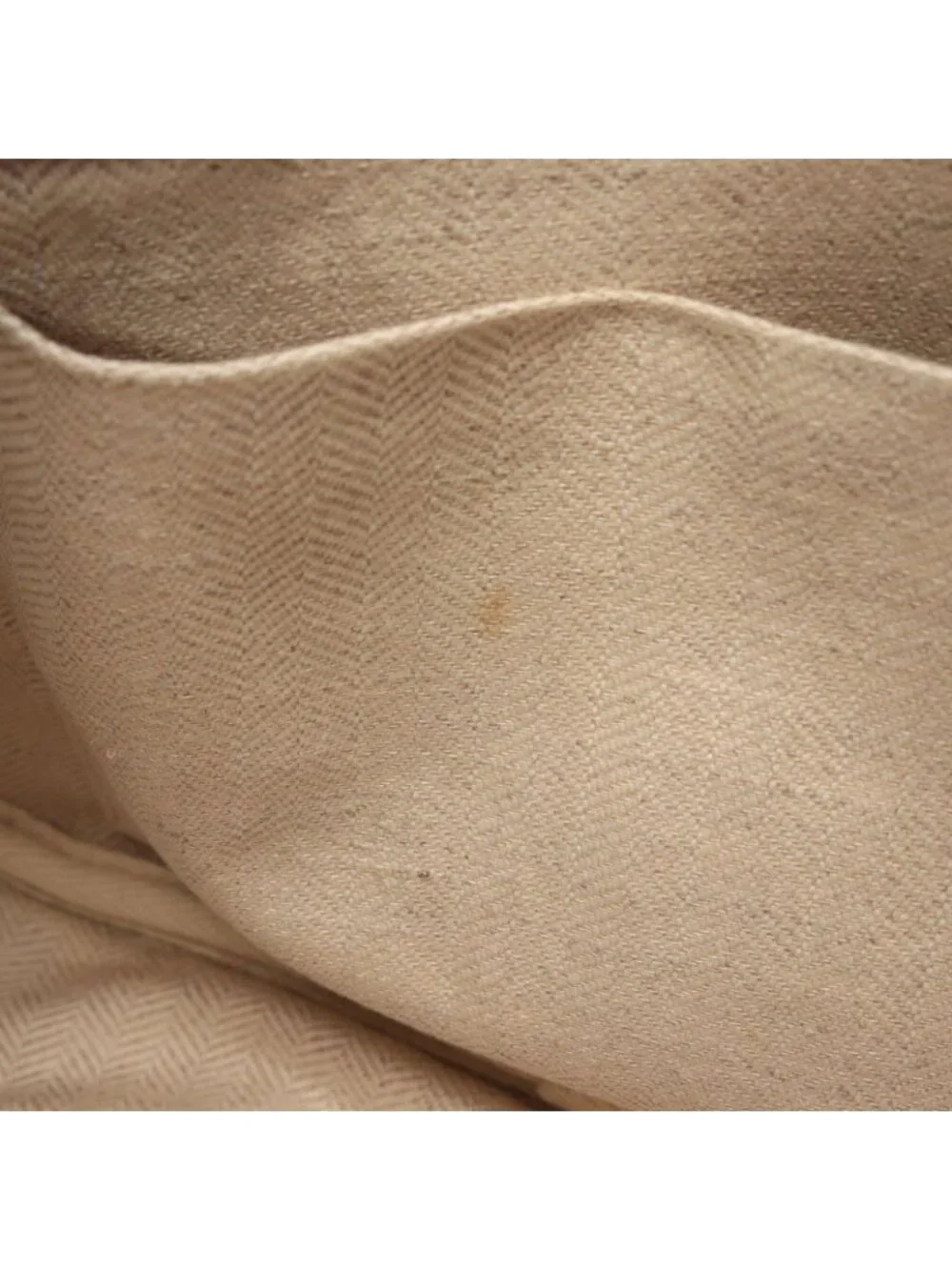 Loewe Shoulder Bag Military XS Beige Leather